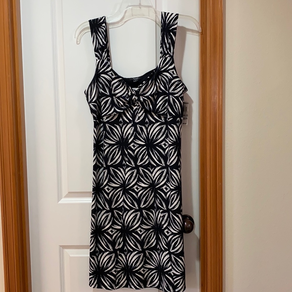 Dress, Alfani, black and white, size 1X